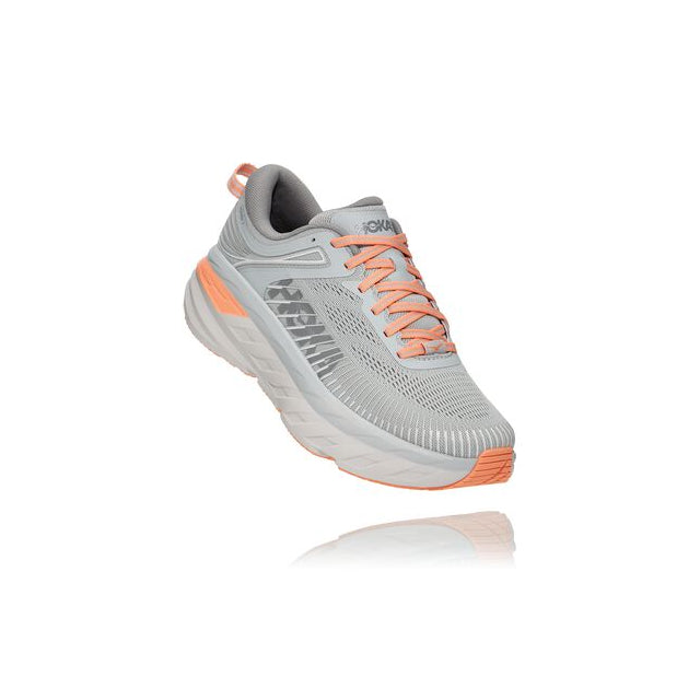 Hoka Women&#39;s Bondi 7 Wide Harbor Mist / Sharkskin