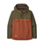 Patagonia Men's Isthmus Anorak Pullover GPA GPIW Patch: Sisu Brown / S