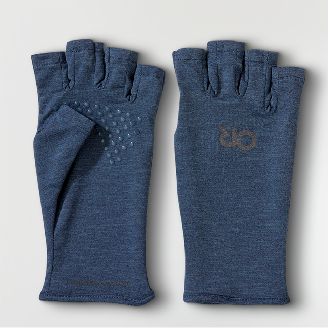 Outdoor Research ActiveIce Sun Gloves 1308 Naval Blue Heather