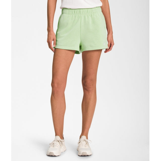 The North Face Women&#39;s Half Dome Fleece Short XV7 Lime Cream/TNF White