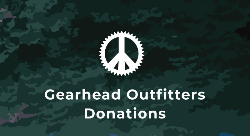 Gearhead Outfitters Gives Donations Graphic