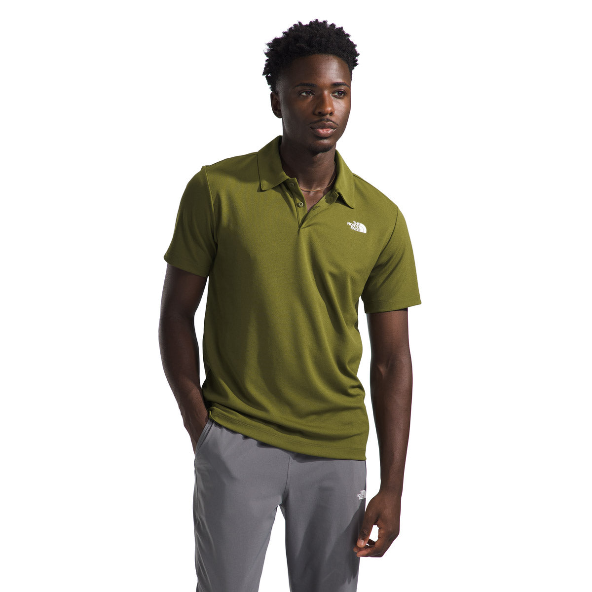 The North Face Men&#39;s Wander Polo Forest Olive