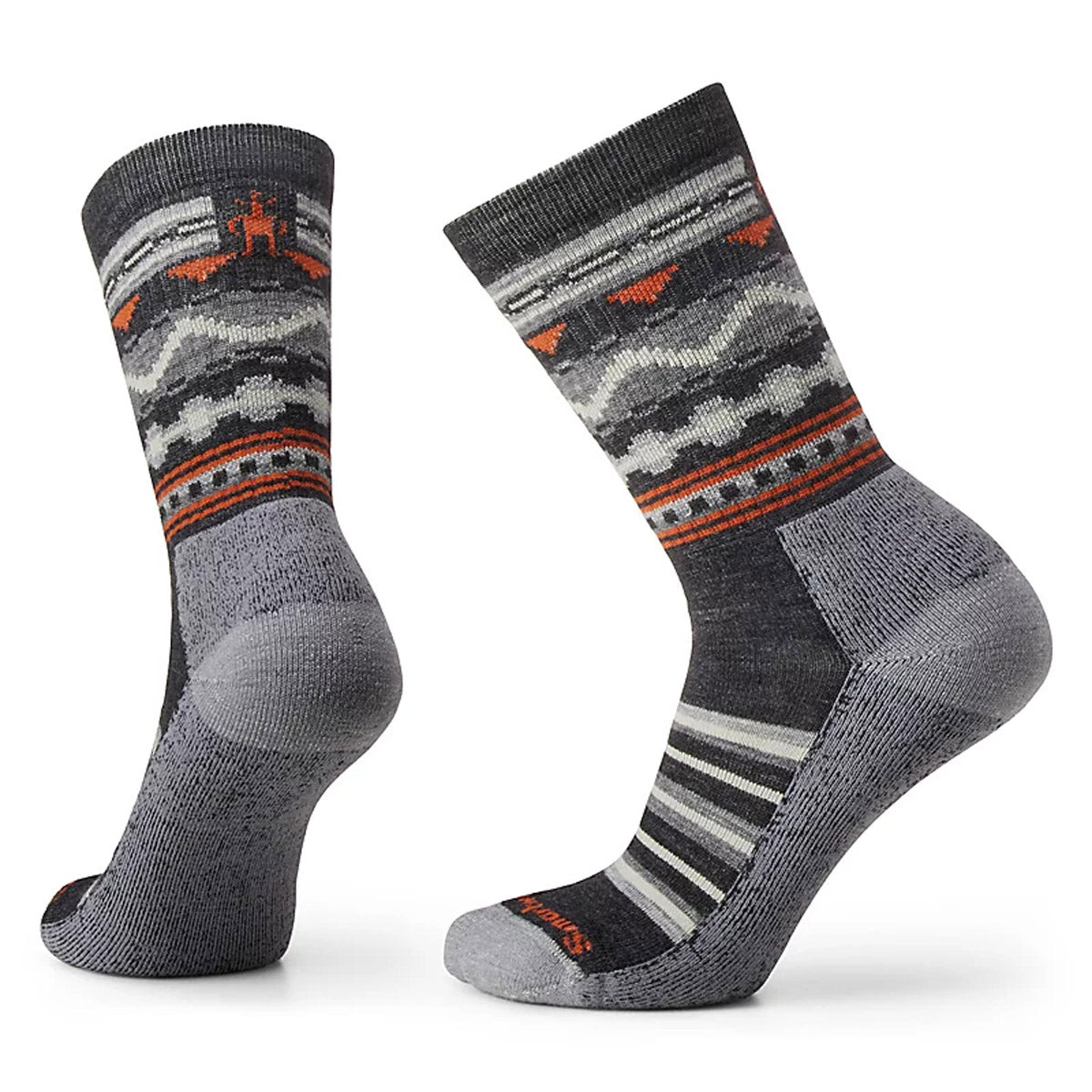 Smartwool Men&#39;s Everyday Hudson Trail Crew Socks Charcoal