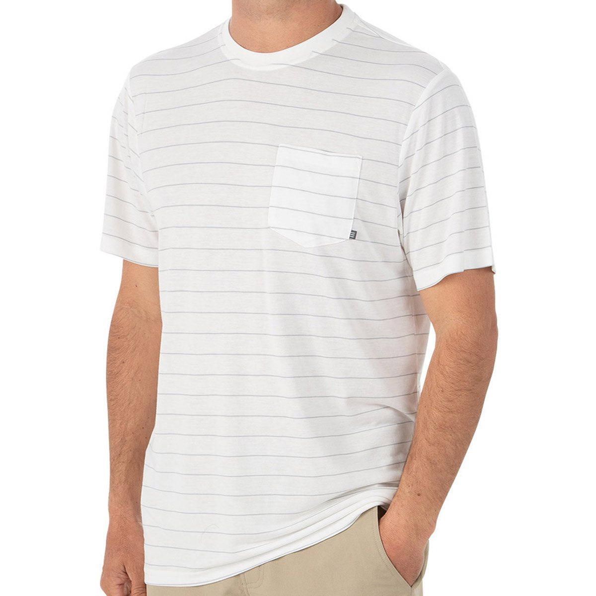 Men&#39;s Bamboo Channel Pocket Tee