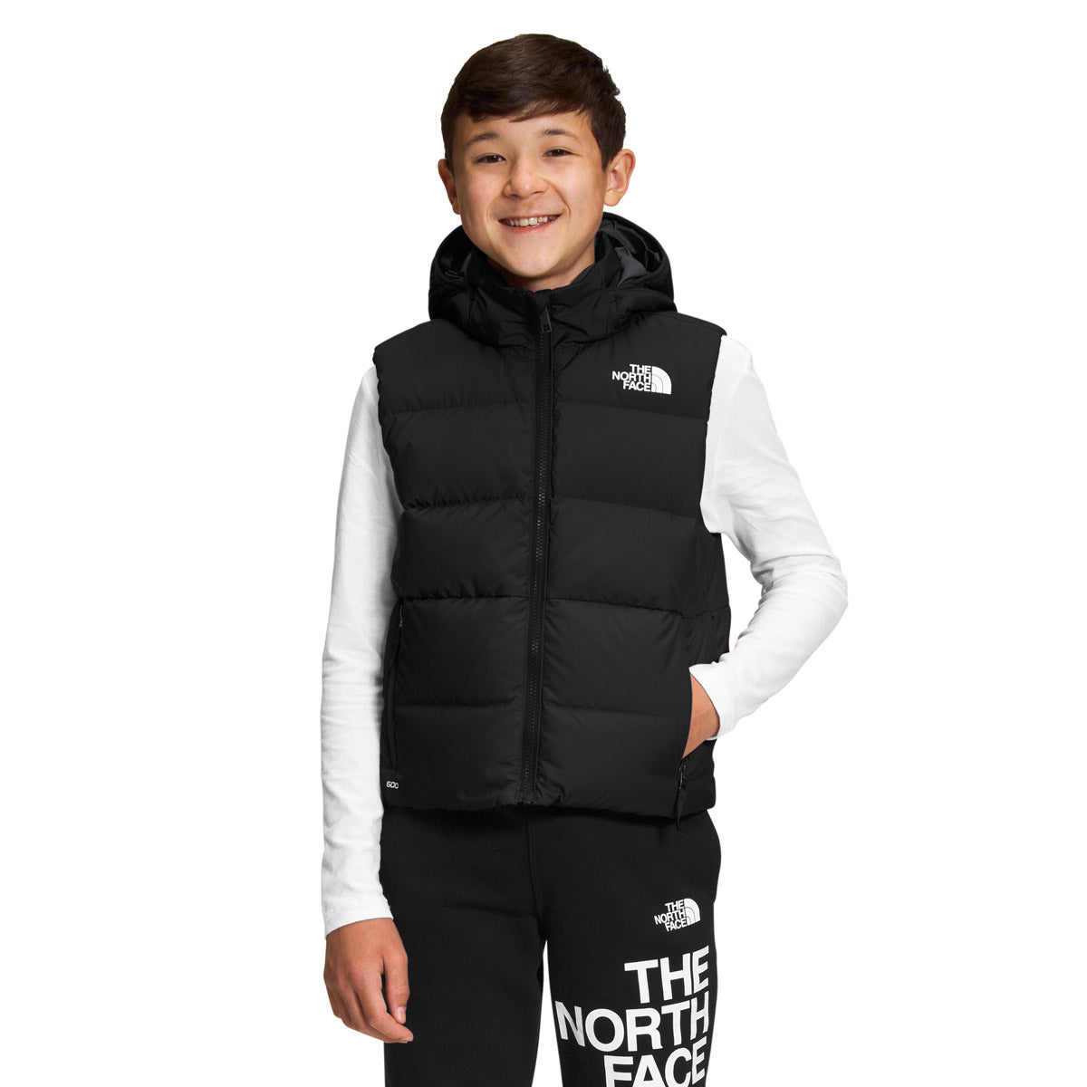 Boys&#39; Reversible North Down Hooded Vest