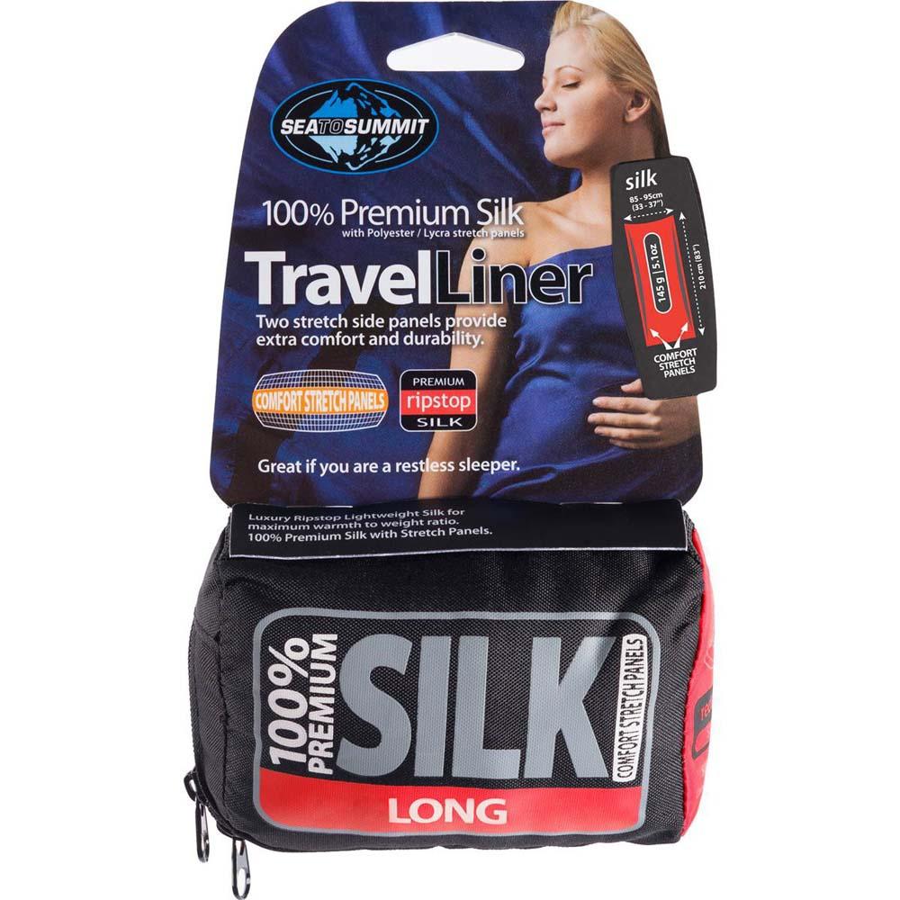Premium Silk Travel Liner - Mummy with Hood