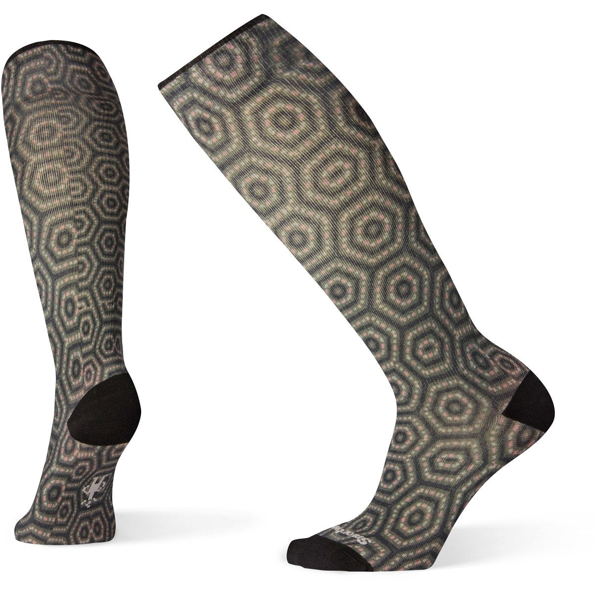 Women&#39;s Compression Hexa-Jet Print OTC Socks