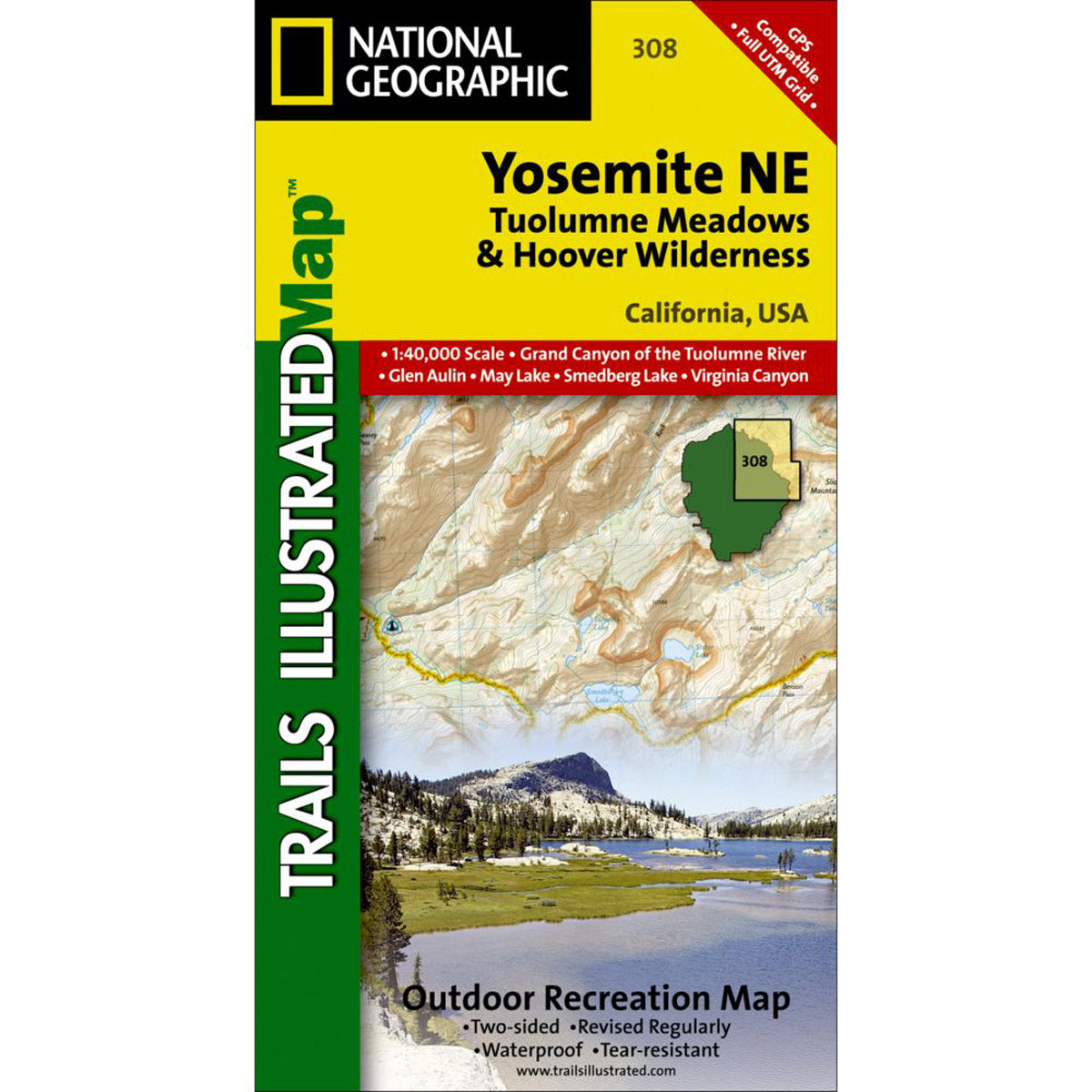 Yosemite NE: Tuolumne Meadows And Hoover Wilderness